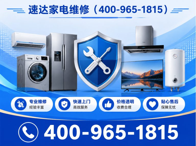 酒泉速达家电维修展示图